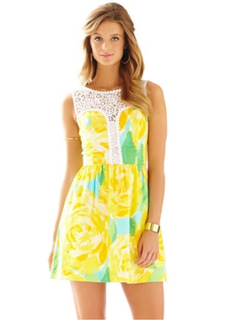 Lilly Pulitzer Raegan Sunshine Yellow Dress